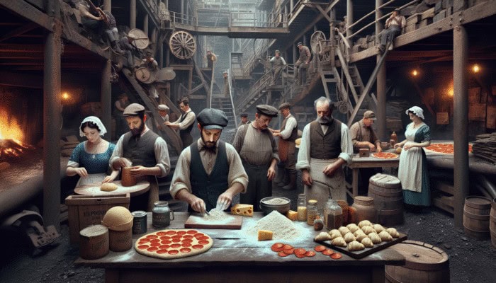 West Virginia Pepperoni Roll BBQ: Italian immigrants in early 20th-century West Virginia coal mines crafting the first pepperoni rolls.