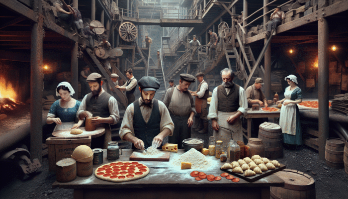 West Virginia Pepperoni Roll BBQ: Italian immigrants in early 20th-century West Virginia coal mines crafting the first pepperoni rolls.