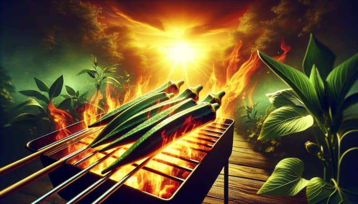 Grilled Okra With Smoked Paprika: A Flavorful Dish