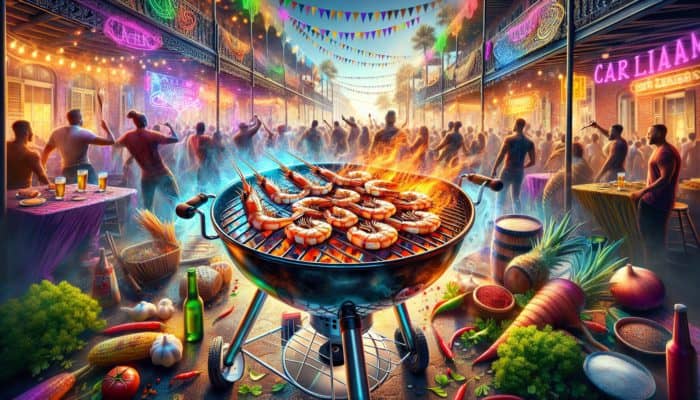 Louisiana Cajun BBQ Shrimp Skewers: A Tasty American Delight