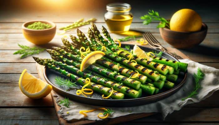 Grilled Asparagus with Lemon Zest: A Flavorful Delight