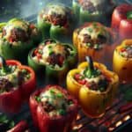 BBQ Stuffed Bell Peppers: A Flavorful American Delight