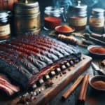 Smoked Beef Ribs with Garlic Crust: A Flavorful Delight