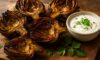 Smoked Artichokes with Garlic Dip: A Tasty American Favorite